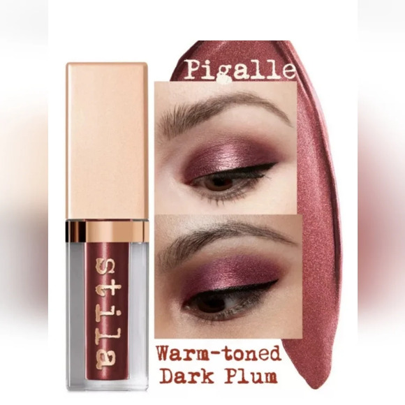 STILA SHIMMER & GLOW LIQUID EYE SHADOW PIGALLE New in Box - Picture 2 of 6